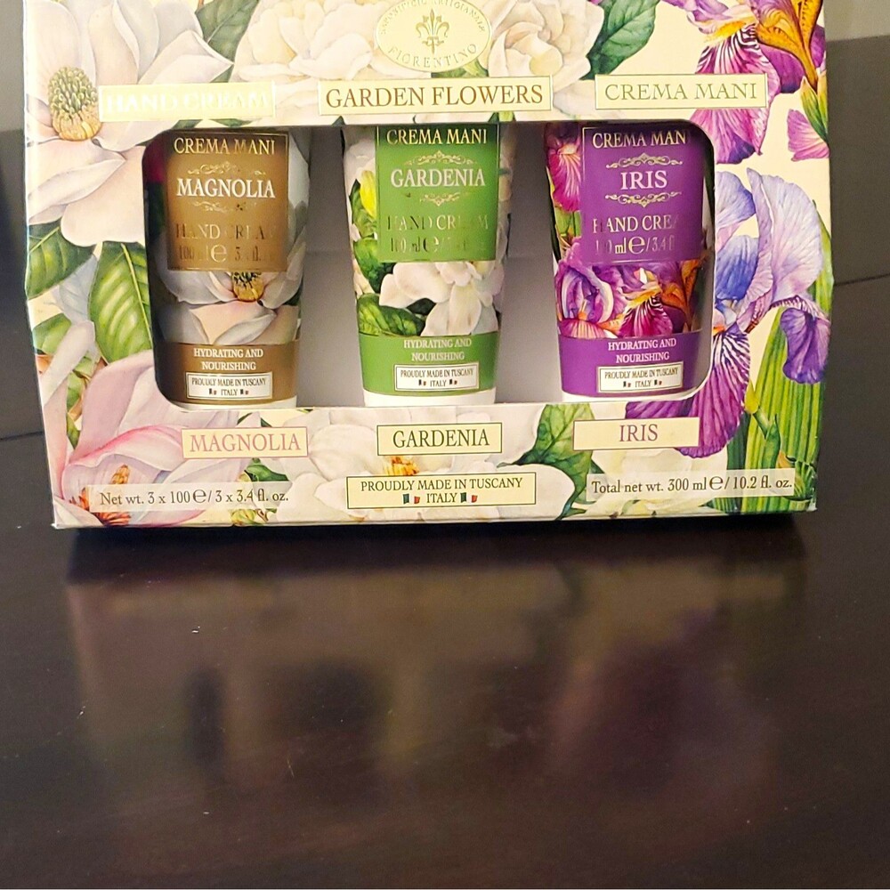 L'Arte della Qualità Garden Flowers Hydrating Hand Cream Set 10.2 fl oz
